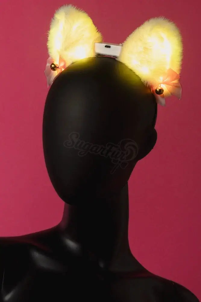 Pretty Kitty LED Ears ✨🐾 - Apparel & Accessories > Clothing Accessories > Hats