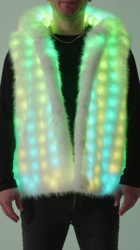 SugarFur Snow Angel LED Vest