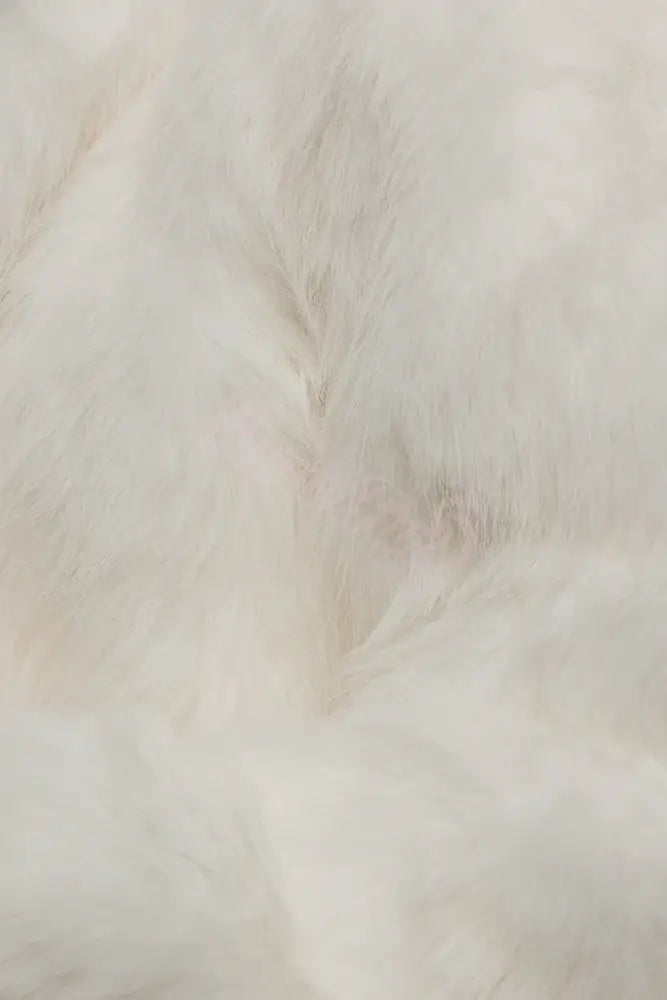 SugarFur Snow Angel LED Jacket - Mid-Length White Faux Fur [PRE-ORDER] Apparel > Women’s Outerwear > Rave Wear > LED