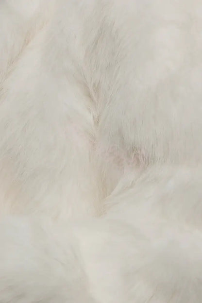 SugarFur Snow Angel LED Jacket - Mid-Length White Faux Fur [PRE-ORDER] Apparel > Women’s Outerwear > Rave Wear > LED
