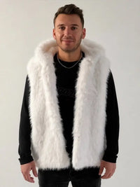 SugarFur Snow Angel LED Vest PREORDER - Apparel > Men’s Outerwear > Rave Wear > LED Festival Coats